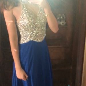 Blue Prom Dress Size 0